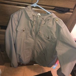 GREY / GRAY VOLCOM JACKET